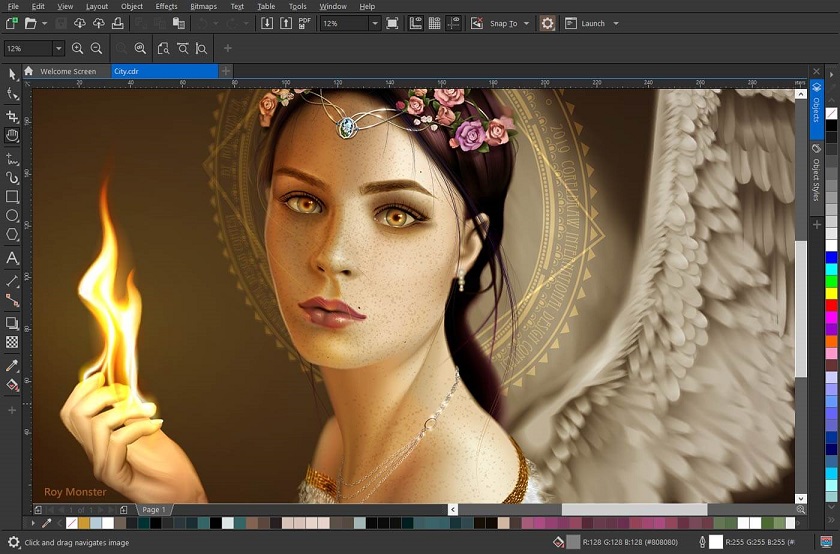 CorelDraw Crack Graphics Suite 24.3.0.571 With Keygen Latest