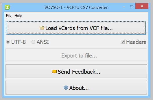 VovSoft VCF to CSV Converter 3.0 Full Crack [ Latest ]