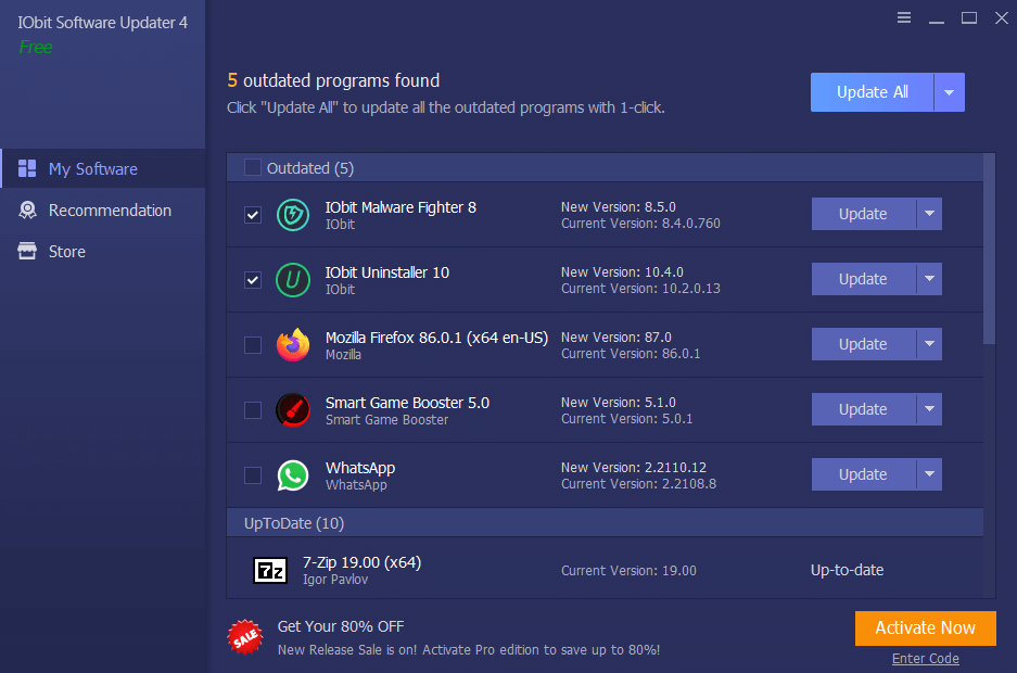IObit Software Updater Pro Crack 3.5.0 With License Key 2023