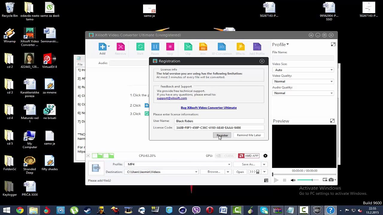 Xilisoft Video Converter Ultimate With Serial Key Free Download