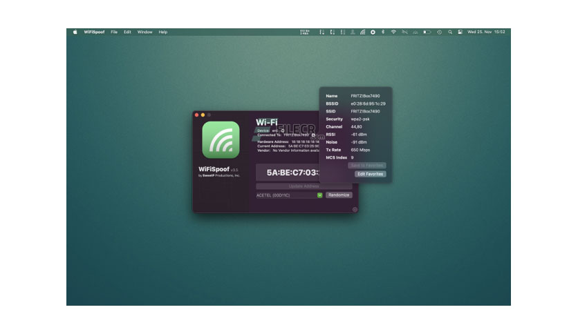 WiFiSpoof v3.6.4 Crack MAC + Serial Key With Proxy Code Free Download [2021]