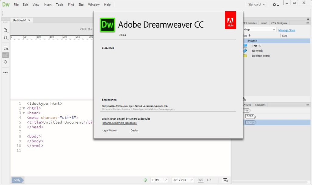 Adobe Dreamweaver CC Crack 21.2 (Pre-Activated ISO) Serial Key Free Download 2022