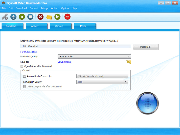 Bigasoft Video Downloader 3.23.6.7 With License Key Free Download 2022