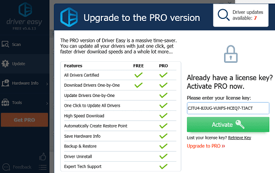 Driver Easy Pro 5.7.2.21892 License Key + Crack Free Download 2022