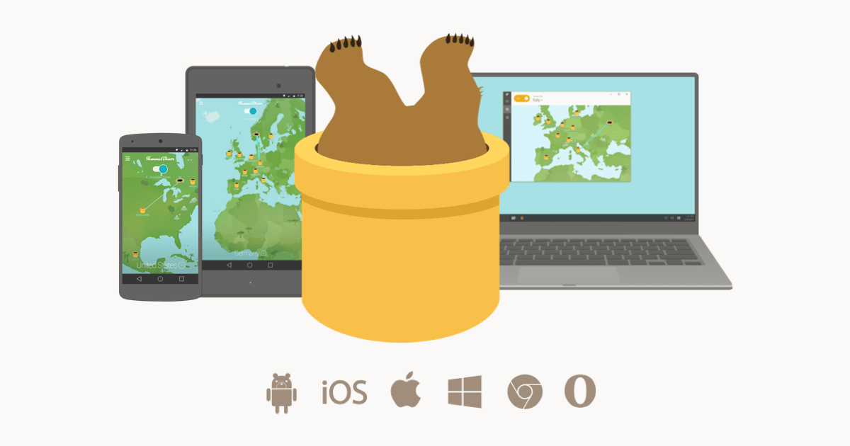 TunnelBear Vpn 4.4.2 Crack + Serial Key + Patch + Code Win-Mac Latest Download 2021