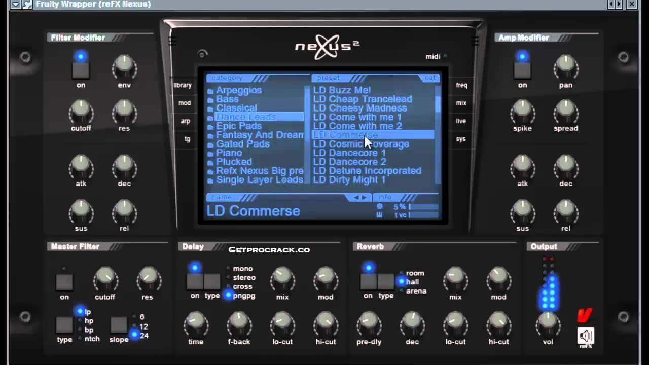 reFX Nexus 3 Crack + Patch 3.3.9 Full Version 2021 Free Download