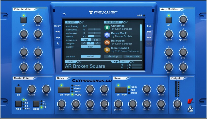 reFX Nexus 3 Crack + Patch 3.3.9 Full Version 2021 Free Download