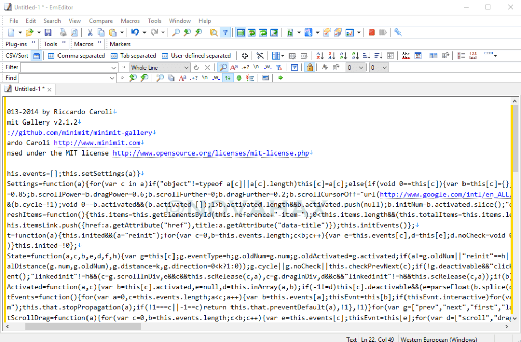 EmEditor Professional 21.2.1 Crack + Registration Key Free Download 2022