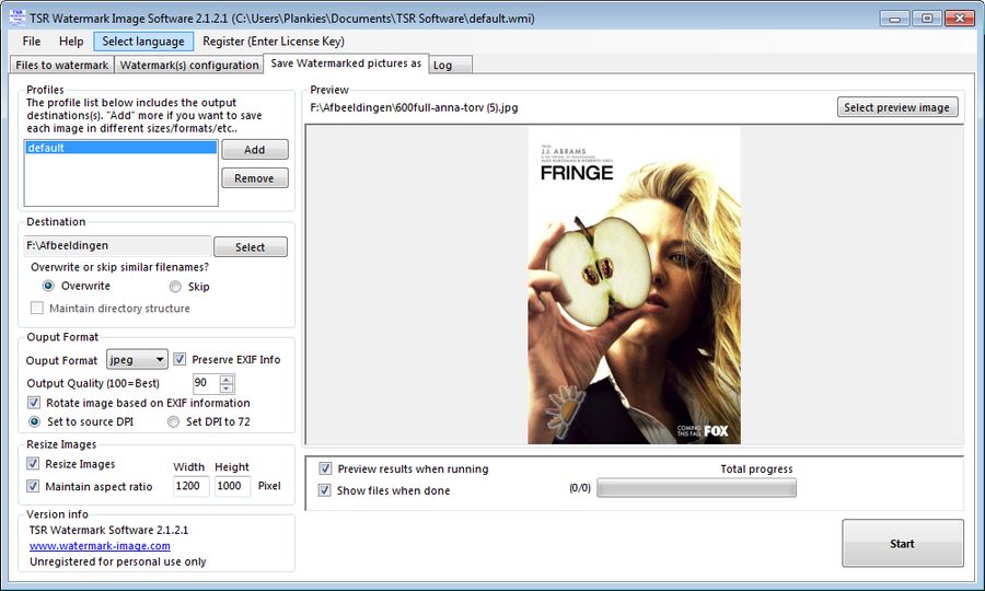 TSR Watermark Image Pro 3.7.1.3 Crack + Serial Key Latest Free Download 2022