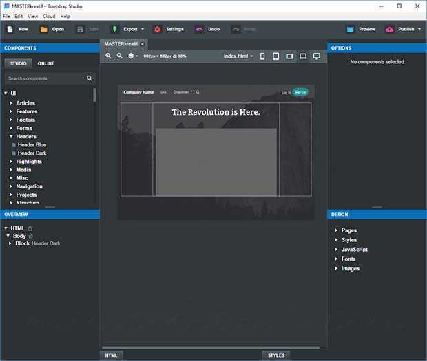 Bootstrap Studio 5.8.7 Crack Professional License Key Free Download 2022