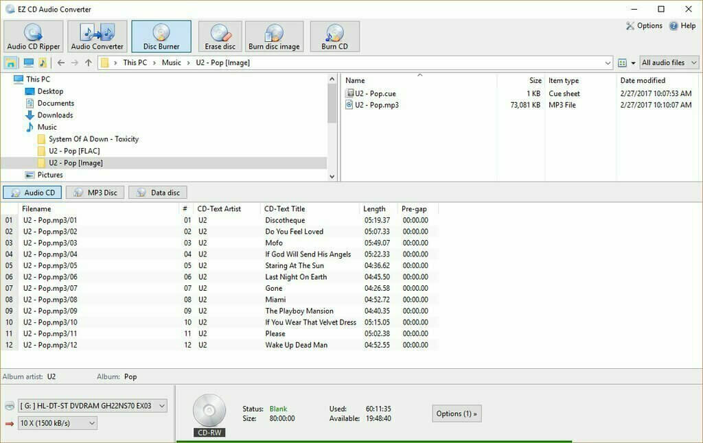 EZ CD Audio Converter Pro 10.0.0.1 Crack Free Download 2022