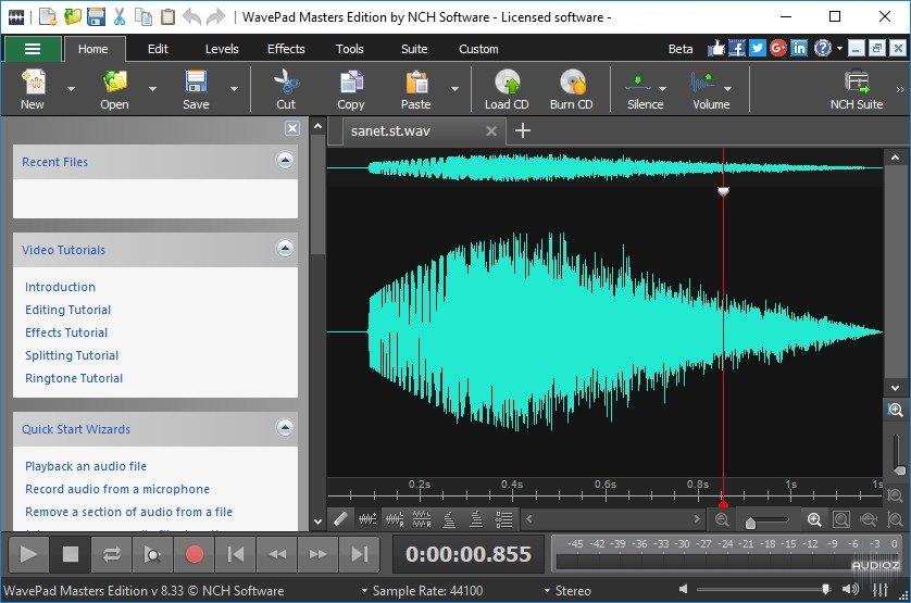 WavePad Sound Editor 16.00 Crack {Key Free Download 2022 