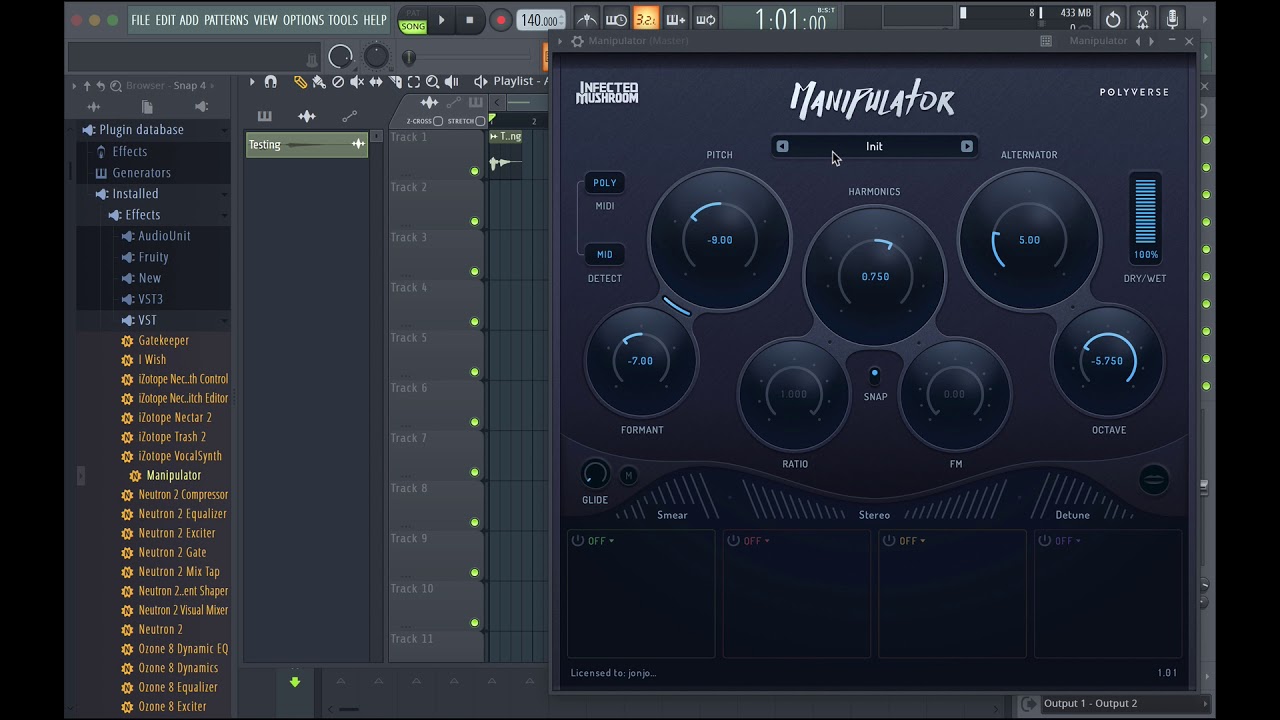 Infected Mushroom Manipulator v.1.4.9 Crack Free Download 2022