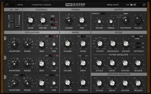 Synapse Audio The Legend Crack 3.4.0 Win + Mac 2022