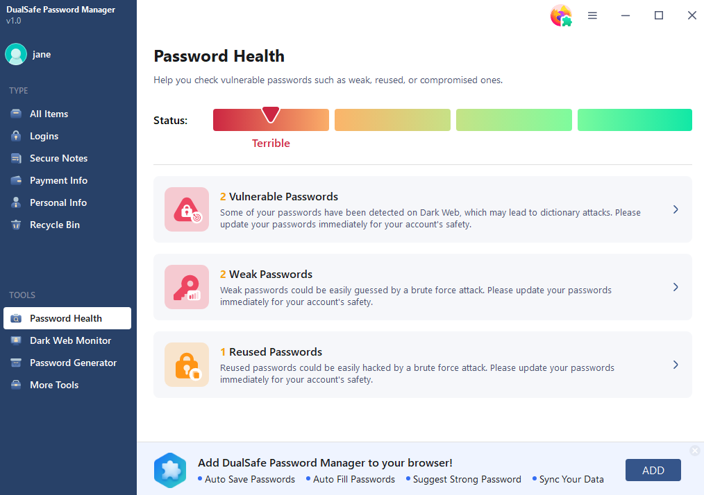 DualSafe Password Manager Pro 1.3.1.8 Crack + Keygen {2023}