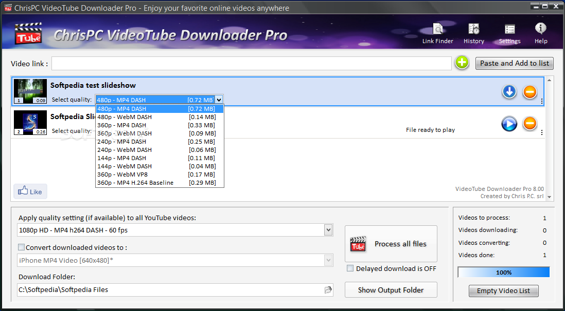 ChrisPC VideoTube Downloader Pro 14.23.0512 + Crack [Latest]